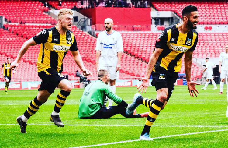 Amar scores at Wembley